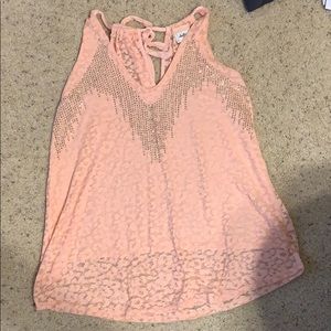 Daytrip Lace/ sparkle tank